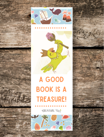 Treasure Isle bookmark